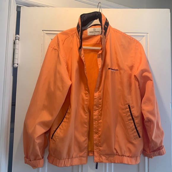 Korean Orange windbreaker - Picture 1 of 6